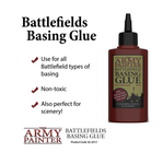 Battlefield basing glue