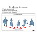 Kit n°1 pour Aventuriers